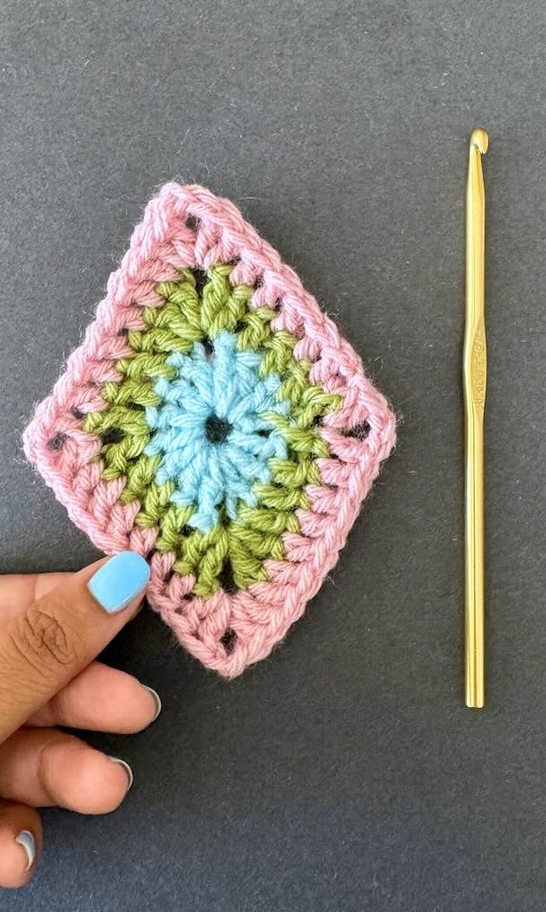 free Crochet Diamond Pattern Step by Step Tutorial