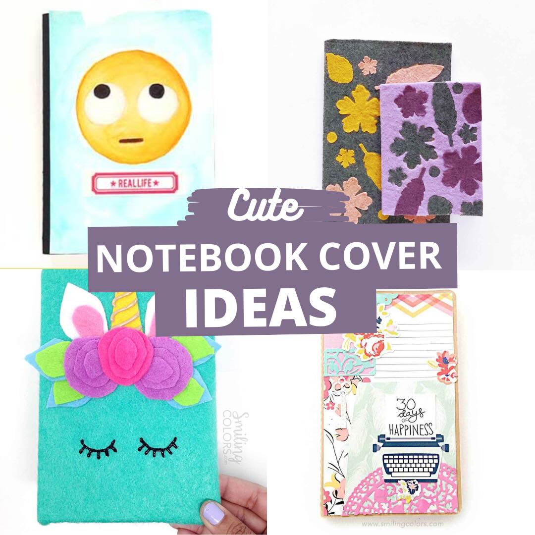cute notebook cover ideas