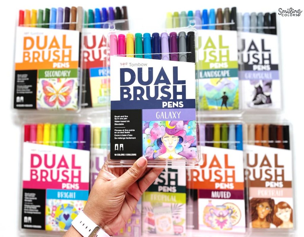 Tombow dual brush pens 10 packs