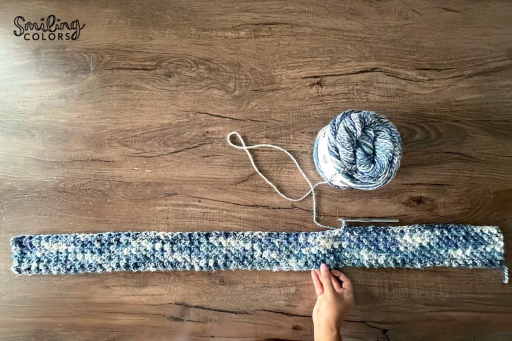 caron sugar cakes crochet swatch