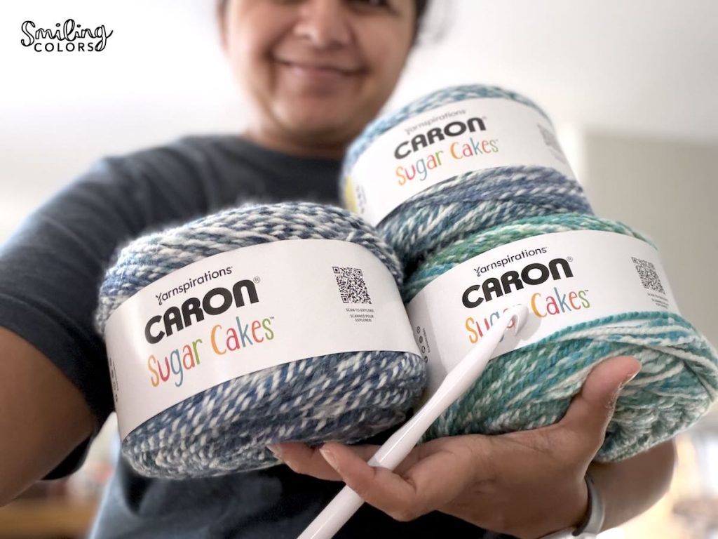 caron sugar cakes yarn review