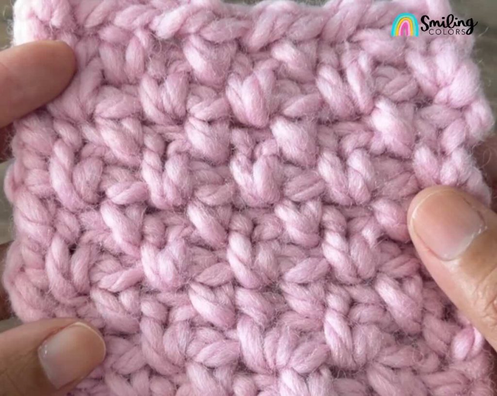 crochet moss stitch