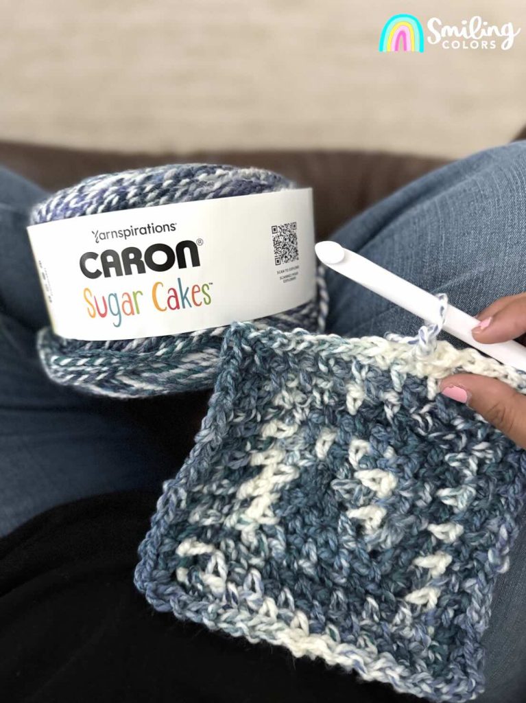 crochet sqaure blanket tutorial